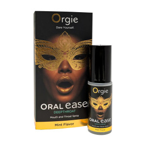 Oral Ease Deepthroat - Mouth and Throat Spray - Mint Flavor - 0.5 fl oz / 15 ml