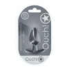 Smooth Silicone Anal Plug - Medium - 3.1