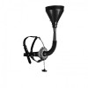 XTREME - OPEN MOUTH GAG HEAD HARNESS WITH FUNNEL