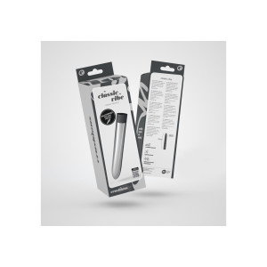  CRUSHIOUS CLASSIC VIBE VIBRATOR SILVER