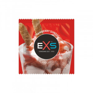 EXS Strawberry Flavored Condoms