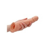 Realrock Realistic Penis Extender Beige 21cm