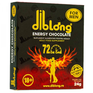 Diblong | Αφροδισιακή Σοκολάτα Για Άντρες | Energy Chocolate 