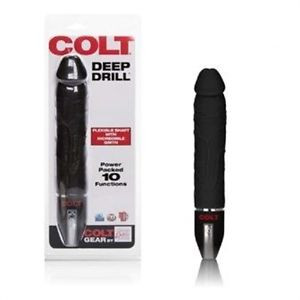 Colt Deep Drill Black Anal Play Probe