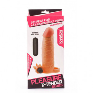 Pleasure X-Tender Vibrating Penis Sleeve 1