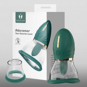 Adoramar Magic Tongue Pleasure - GREEN (two cups)