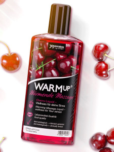 JoyDivision WARMup Λάδι για Μασάζ με Άρωμα Cherry 150ml