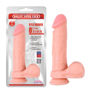 Dildo Realist Nigel Nevin PVC Natural 19 Cm