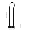 Padded Ankle Sling with Adjustable Straps - Black