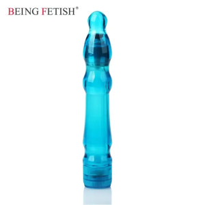 Anal Plug Vibrator 7.3" Blue