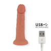 ONINDER - LARGE BOGOTÁ VIBRATOR DILDO 9 SPEEDS NATURAL 22 CM -O- 4.5 CM - FREE APP
