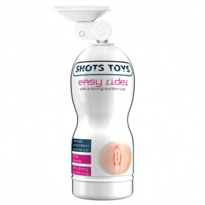 Shots Toys Easy Rider Strong Suction Cup Vagina