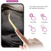 Vibrator Billy, 12 Moduri Vibratii, Bluetooth Control Free App, Silicon, USB, Mov