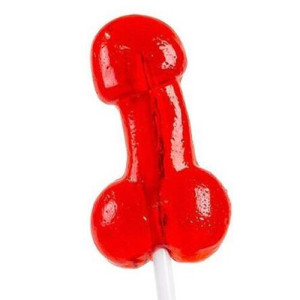 SECRETPLAY - COCK LOLLIPOP WITH ALCOHOL STRAWBERRY DAIQUIRI