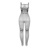 SUBBLIME - 952112 FISHNET BODYSTOCKING WITH DETAILS ON THE CHEST AND BELLY 