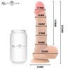 MR INTENSE - DANNY SILICONE EJACULATING DILDO 20.5 CM - 4 CM