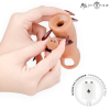 MR INTENSE - ARNOLD M VIBRATOR SILICONE PENIS SLEEVE WITH REMOTE CONTROL 14.5 CM - 4 CM