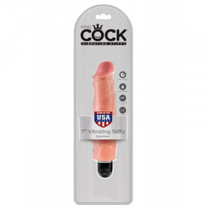 Δονητής King Cock 7" Vibrating Stiffy