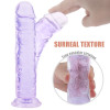 Dildo Realist Patrizia Small Super Soft & Flexibil Mov 18.5 Cm Mokko Toys