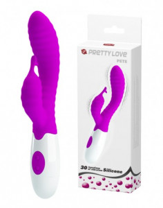 Pretty Love Pete - Curved G-spot Rabbit Vibrator