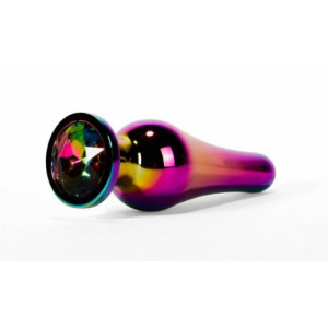 X-MEN Secret Shine Metal Butt Plug Rainbow M