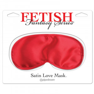 Μάσκα Satin Love Mask red