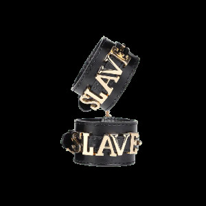  Hand Cuffs Slave Black 