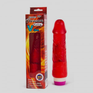 Δονητής  Waves of Pleasure Fantasy Vibe RED