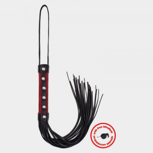 Μαστίγιο Whip red nubuk with blindfold

